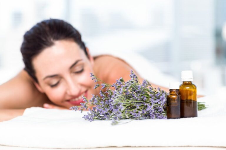 Lavender Oil Massage